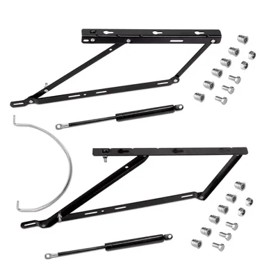 Produktbild von Emuca Satz Hebemechanismus-Set für Kanapee-Bett, Frontöffnung, für 135 cm