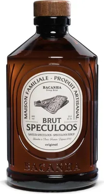 Produktbild von Bacanha Sirop Brut de Spéculoos 400ml – Spekulatius-Sirup aus Frankreich