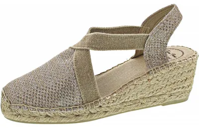 Image de Toni Pons Triton Sandalen Touwzool - Goudkleur - Maat 39