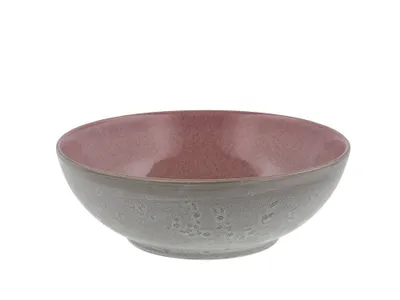 Produktbild von Bitz Salatschüssel 30cm grau rosa
