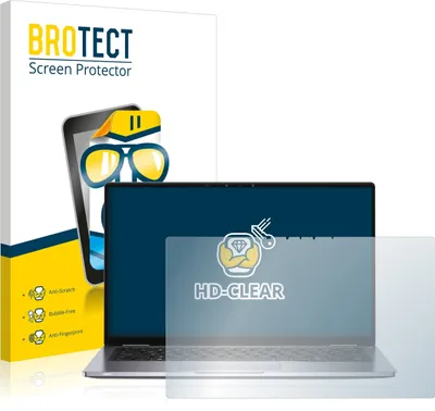 Produktbild von Für Dell Latitude 7400 2-in-1 Schutzfolie BROTECT Displayschutz Display Schutz Folie Klar Transparent