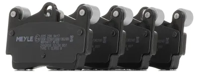 Produktbild von MEYLE 025 236 9417 Bremsbeläge Hinten für VW Touareg (7LA, 7L6, 7L7) Touareg (7P5, 7P6) für AUDI Q7 (4LB) für PORSCHE Cayenne (9PA)