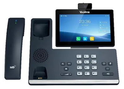Produktbild von Yealink SIP-T58W PRO, IP-Telefon, Grau, Kabelloses Mobilteil, Im Band, Außerhalb des Bandes, SIP-Info, 1000 Eintragungen, LCD