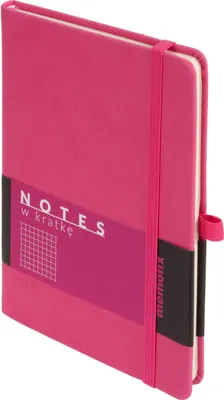 Produktbild von Notizbuch B6, kariert, Memofix, rosa