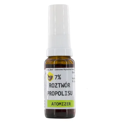 Zdjęcie produktu dla 7% Roztwór propolisu z atomizerem 10ml