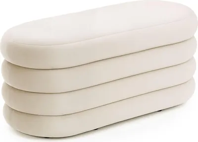 Produktbild von raumhirsch Polsterbank PUFFO 100 cm - Elegante Samt-Truhenbank mit Stauraum & modernem Design