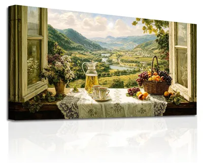 Leinwand-Wandbild Vintage 73x146 cm Küche Wohnzimmer