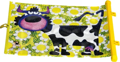 Image de Filtre à rouleau Vache 49 x 36 cm jaune 2 pièces