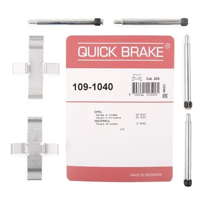 Produktbild von QUICK BRAKE 109-1040 Zubehörsatz Scheibenbremsbelag Hinten passend für MERCEDES-BENZ E-Klasse Limousine (W210) E-Klasse T-modell (S210) für BMW 7