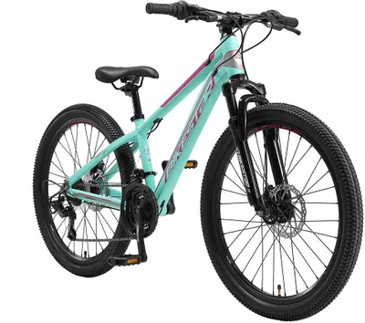 Produktbild von Bikestar Alu Kinderfahrrad Mountainbike 24 Zoll Mint Lila