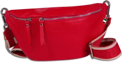 Produktbild von Florence Leder Tasche Gürteltasche rot OTF821R