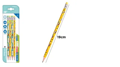 Produktbild von Candy Color" Bleistifte HB 4 Stück MP
