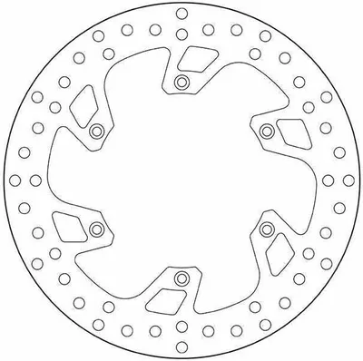 Produktbild von BREMBO Serie Oro Bremsscheibe 260mm 68B407B8