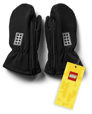 Productafbeelding van Kabooki LEGO® Softshell handschoenen – Zwart – LWARIPO 702
