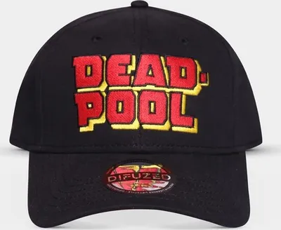 Produktbild von Deadpool-Hut – verstellbare Kappe mit großen Buchstaben