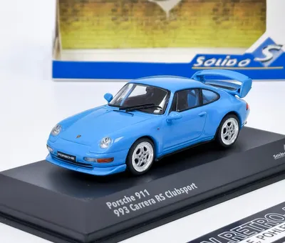 Obrázok produktu pre Solido 421437790 Porsche 911 993 RS Clubsport modrá 1:43