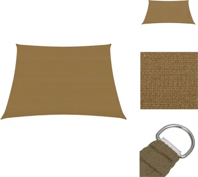 Obrázok produktu pre vidaXL Markíza 160 g/m² Taupe 3/4x2 m HDPE - Slnečníky a tienidlá