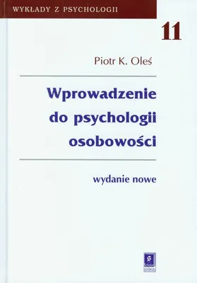 Image de Introduction à la psychologie de la personnalité Volume 11