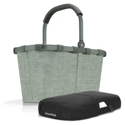 Produktbild von reisenthel carrybag Einkaufskorb mit Cover, 22L, 48x29x28 cm, faltbar, Aluminiumrahmen
