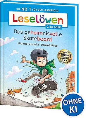 Produktbild von Leselöwen 2. Klasse - Das geheimnisvolle Skateboard
