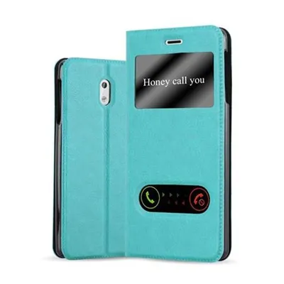 Image de Cadorabo Housse pour Nokia 3 2017 Housse turquoise Housse pour portable Book Case Cover Etui