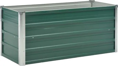 Produktbild von vidaXL Garten-Hochbeet Verzinkter Stahl 100x40x45 cm Grün