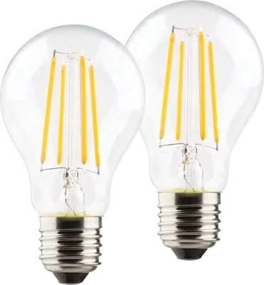 Obrázek produktu pro LED žárovka 7W E27 806lm 2700K čirá 3ks krabička
