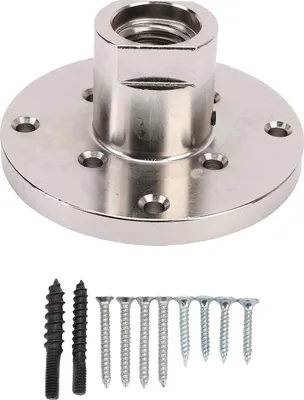 Productafbeelding van Voorplaat voor draaibank, houtbewerking, 4 inch, met spindelklem voor spindels met een schroefdraad van 1 inch - 8 TPI, geschikt voor houtdraaien