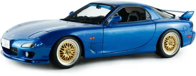 Produktbild von Solido 421186639 Mazda RX-7 FD3S 1999 blau metallic 1:18