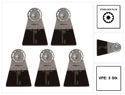 Immagine prodotto di Fein 5x E-Cut Lama di precisione StarlockPlus 65 mm - 63502127230
