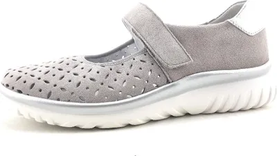 Productafbeelding van Semler Lena Damenschoenen, instappers, grijs, casual