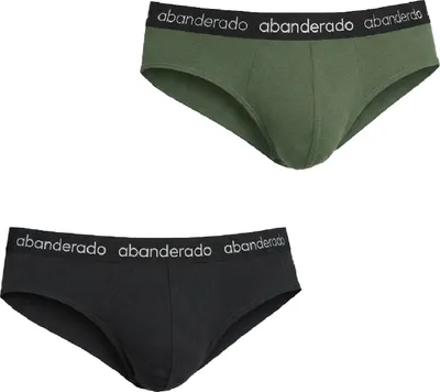 Produktbild von Abanderado 2er-Pack Herren-Slips aus elastischer Baumwolle AA595