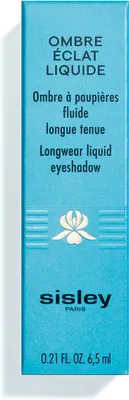 A close-up of a product box for an eyeshadow product.