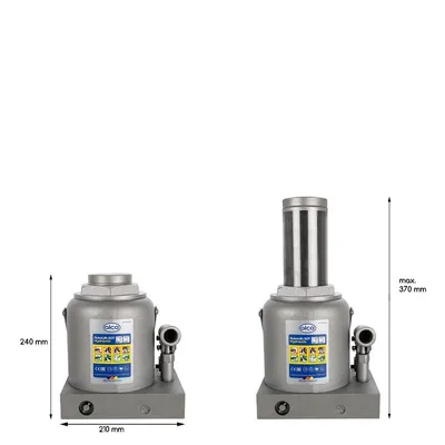 Zdjęcie produktu dla Podnośnik ALCA 433500 25,7 kg hydrauliczny stalowy