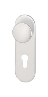 Zdjęcie produktu dla Zestaw przeciwpożarowy Dieckmann (stal nierdzewna F00 D/K / do drzwi o grubości 38-58 mm PZ zaokrąglone) - 5203/0772/00