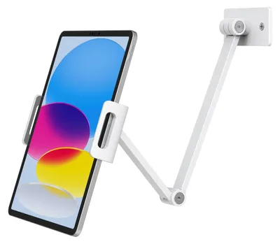 Obrázok produktu pre Držiak na upevnenie tabletu na stenu, vhodný pre tablety s uhlopriečkou 4,7 – 12,9 palca, s možnosťou otáčania o 360°