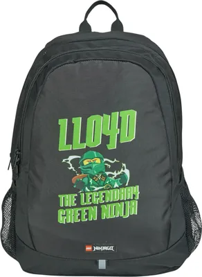 Produktbild von LEGO Ninjago School Backpack 20279-2508, Rucksack, für Jungen, Schwarz, Größe: One size