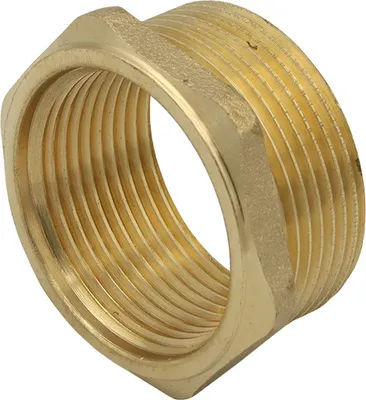 Produktbild von Messing Fitting Reduzierstück 1 1/4 IG x 1 1/2 AG Zoll Reduzierung
