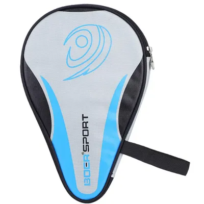 Obrázek produktu pro Taška na raketu na stolní tenis z tkaniny Oxford, voděodolná, prachotěsná, všestranná ochrana, modrá barva