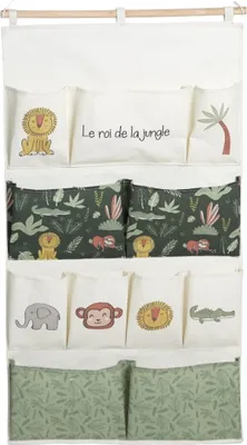Obrázek produktu pro Závěsný organizér na hračky THE KING OF THE JUNGLE, 110 x 60 cm