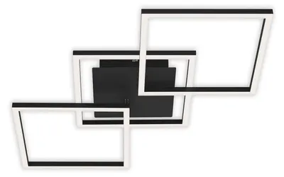 Produktbild von LED Deckenleuchte Dimmbar drehbar 30 W schwarz Metall-Kunststoff Briloner