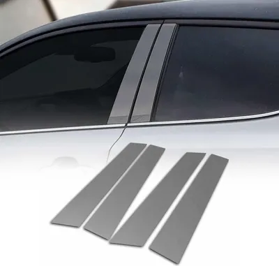 Zdjęcie produktu dla Listwa słupka drzwi słupka B dla Mini Countryman R60 2010-2017 chrom ciemny 4x