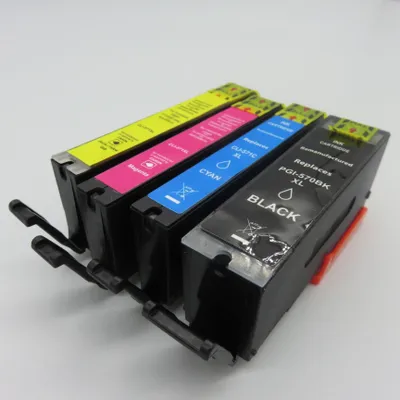 Produktbild von Compatech Tinte für Canon Pixma MG7750/ MG7751/ MG7752/ MG7753/ MG6850/ MG6851/ MG6852/ MG6853/ MG5750/ MG5751 ersetzt Canon PGI-570/CLI-571 MP(5)