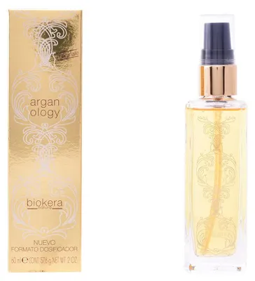 Produktbild von Salerm Cosmetics Arganology Serum, Haarserum, 60 ml, Frauen, beschädigtes Haar, Nährend, Reparatur, Glanz, Glättend, Weichmachend, Spray