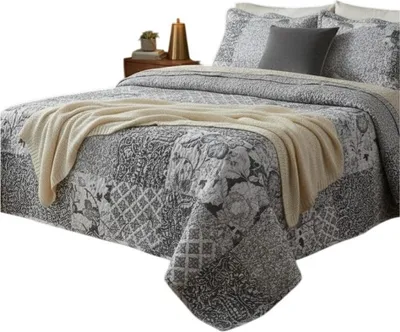 Image de Couvre lit + taies floral Octavie