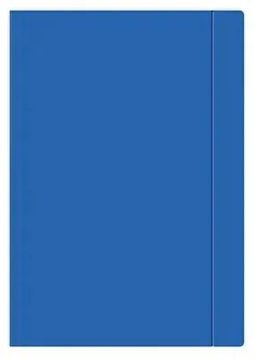 Immagine prodotto di Cartellina con elastico. Formato A4+, blu. - Interdruk