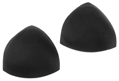 BH Einlagen perforiert Push-Up 1 Paar Größe S Einlagen für Bikini Korsett schwarz