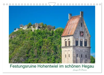 Produktbild von Festungsruine Hohentwiel im schönen Hegau (Wandkalender 2027 DIN A4 quer), CALVENDO Monatskalender