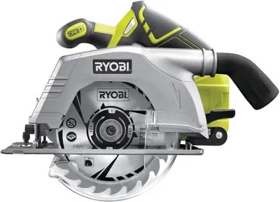 Zdjęcie produktu dla Piła tarczowa RYOBI 18 V ONE+, 165 mm x 16 mm, 4700 obr./min, w zestawie z 1 ostrzem 24-zębowym, R18CS-0