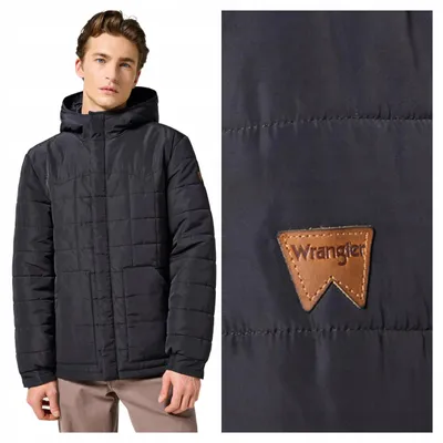 Immagine prodotto di Wrangler | Giacca imbottita invernale da uomo, modello di transizione, calda, casual, taglia 3XL